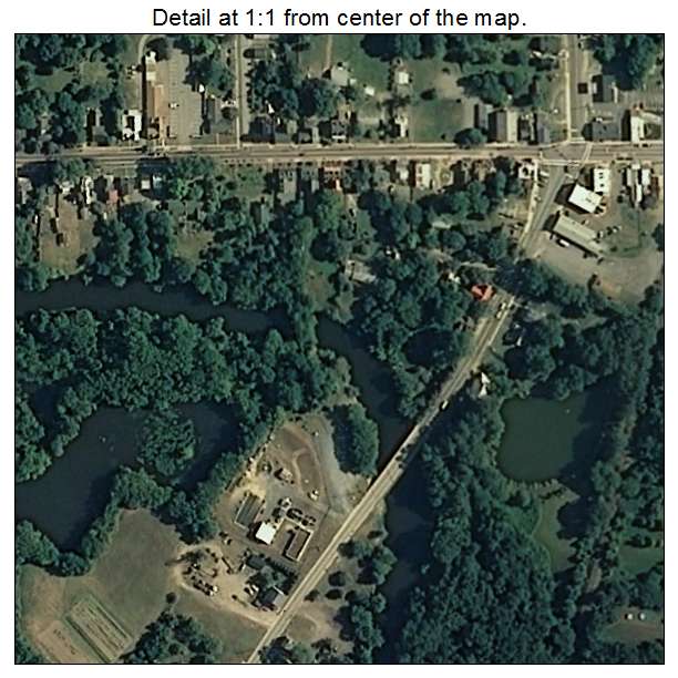 Aerial Photography Map of Millington, MD Maryland