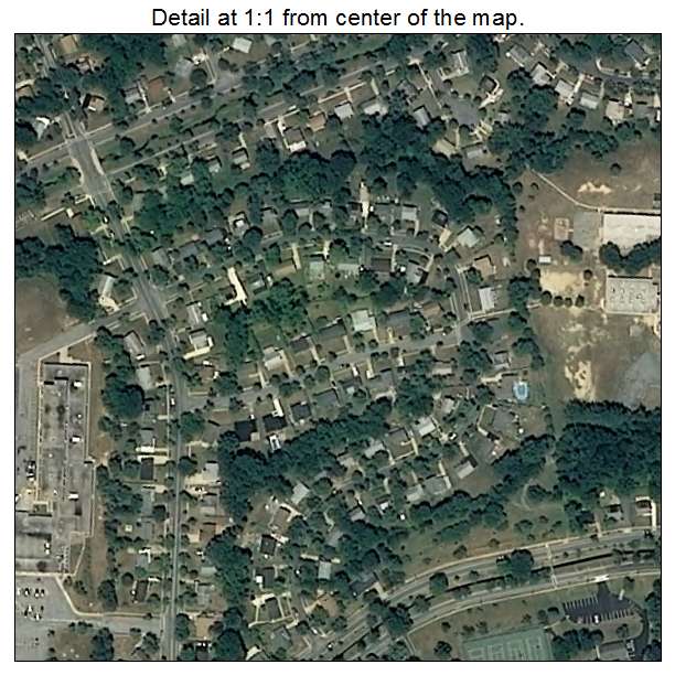 New Carrollton, Maryland aerial imagery detail