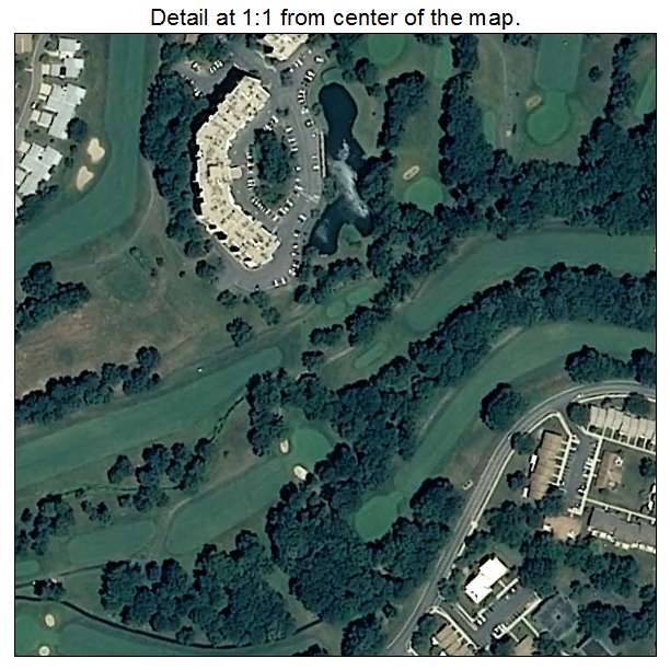 Rossmoor, Maryland aerial imagery detail
