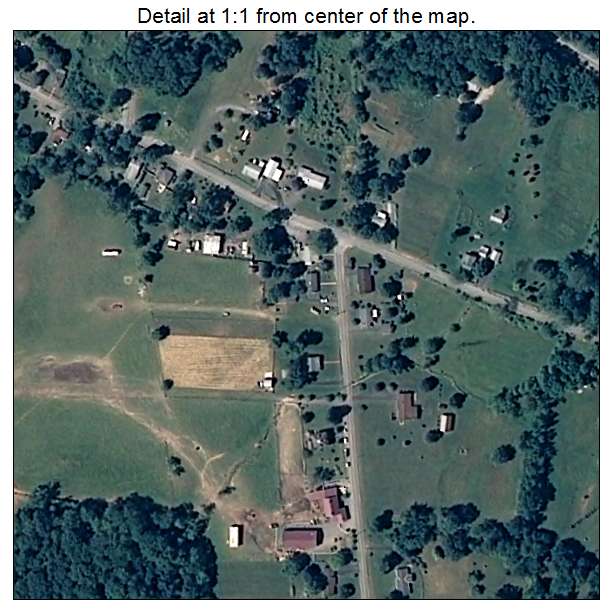 Saint Marcel de Richelieu, Maryland aerial imagery detail