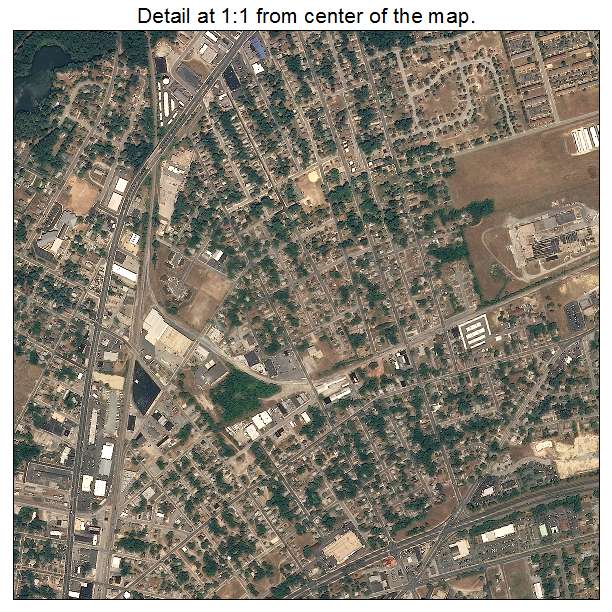 Salisbury, Maryland aerial imagery detail
