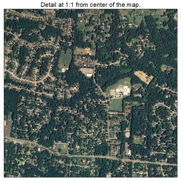 Severna Park, Maryland aerial imagery detail