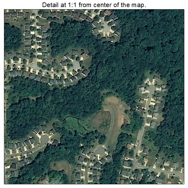 Springdale, Maryland aerial imagery detail