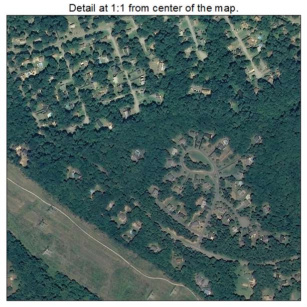 St Leonard, Maryland aerial imagery detail