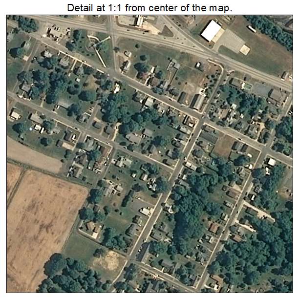 Vienna, Maryland aerial imagery detail
