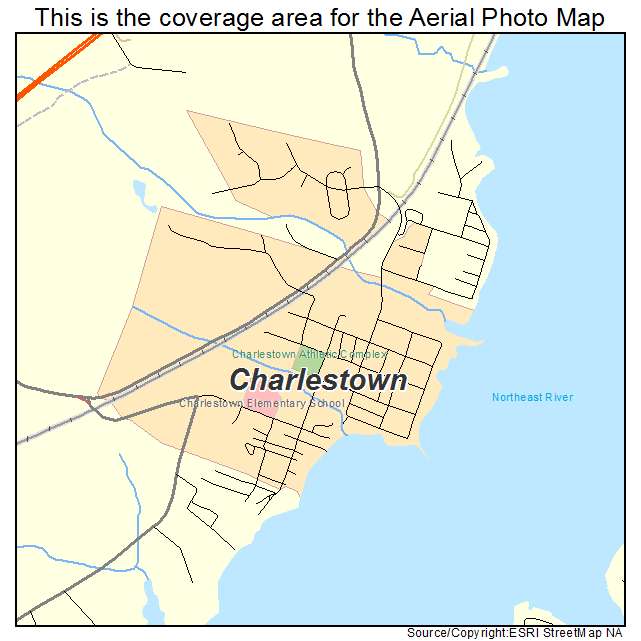 Charlestown, MD location map 