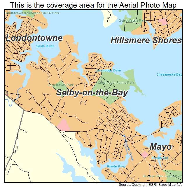 Les Cedres, MD location map 