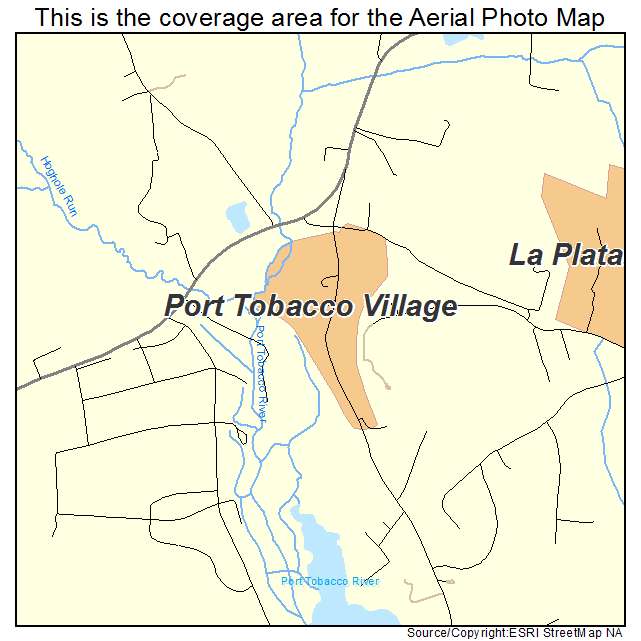 Port Tobacco Village, MD location map 