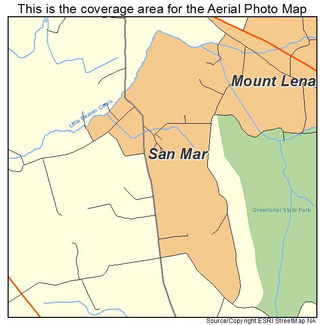 San Mar, MD location map 