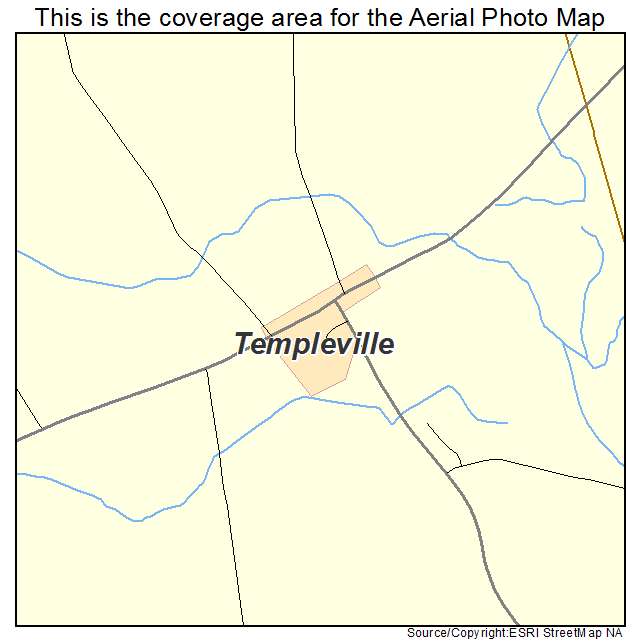 Templeville, MD location map 
