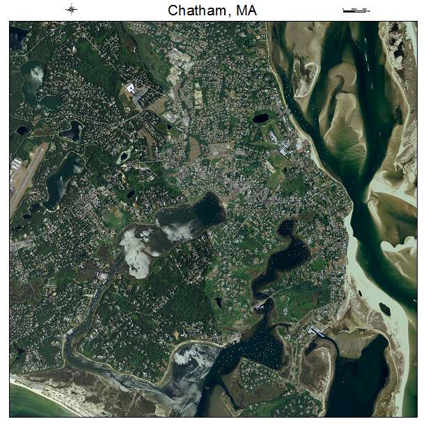 Chatham, MA air photo map