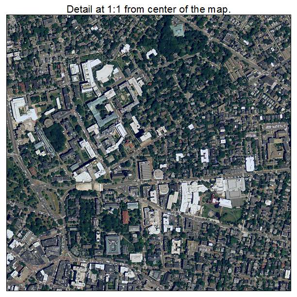 Cambridge, Massachusetts aerial imagery detail