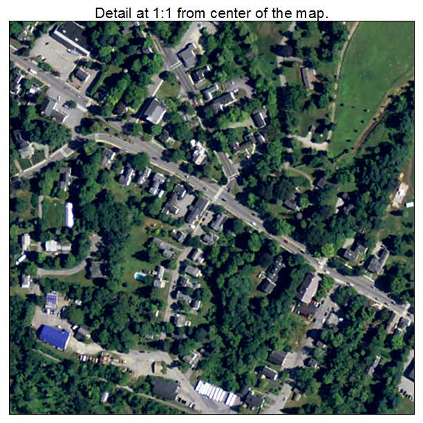 Groton, Massachusetts aerial imagery detail