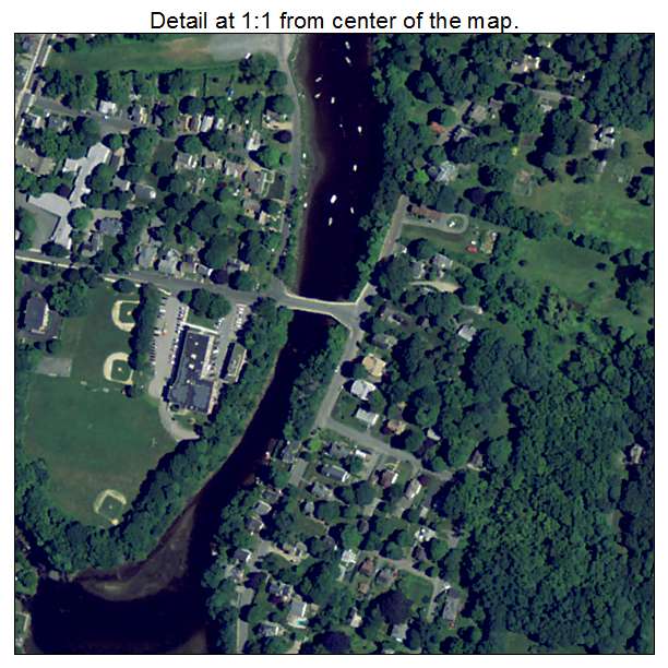 Ipswich, Massachusetts aerial imagery detail