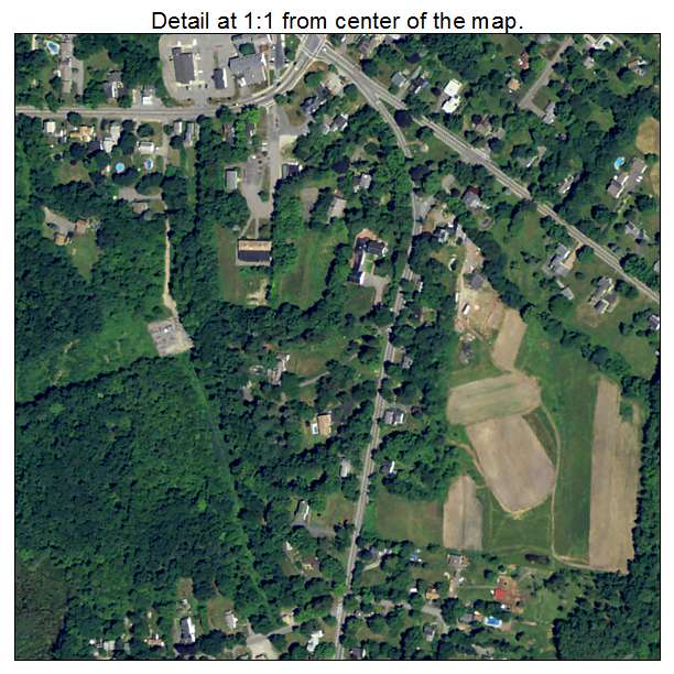 Lunenburg, Massachusetts aerial imagery detail