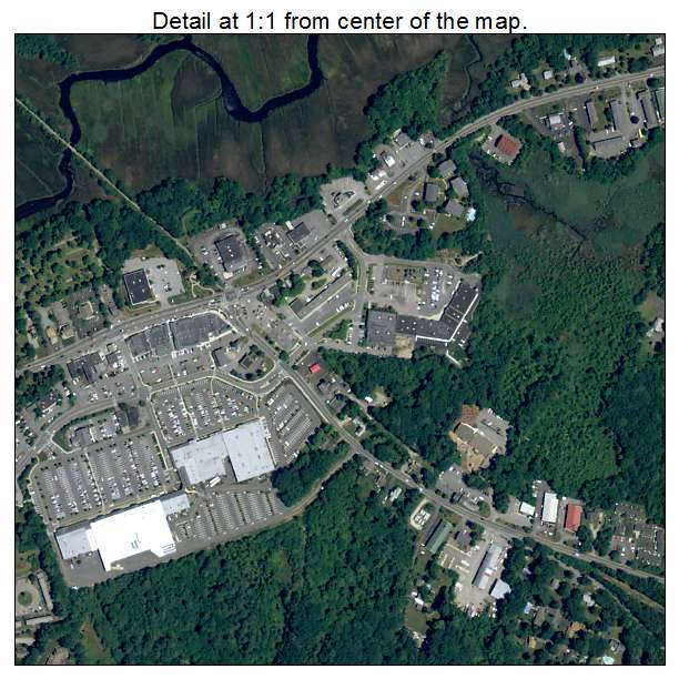 Marshfield, Massachusetts aerial imagery detail