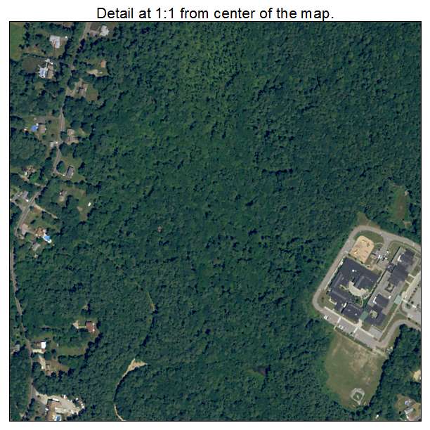 North Pembroke, Massachusetts aerial imagery detail