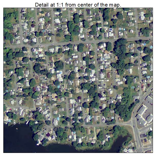 Ocean Grove, Massachusetts aerial imagery detail