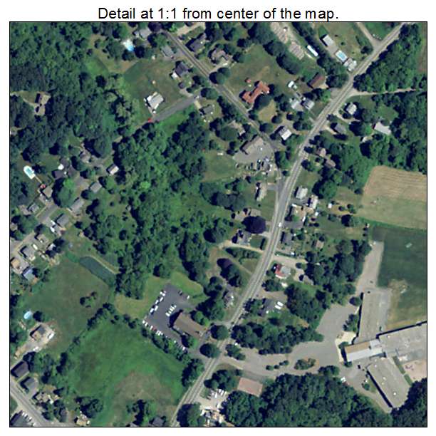 Rowley, Massachusetts aerial imagery detail