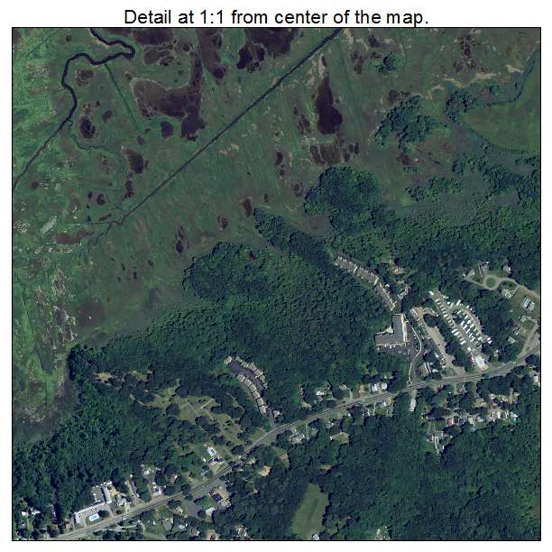 Salisbury, Massachusetts aerial imagery detail