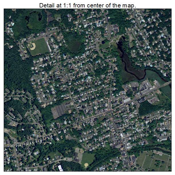 Saugus, Massachusetts aerial imagery detail