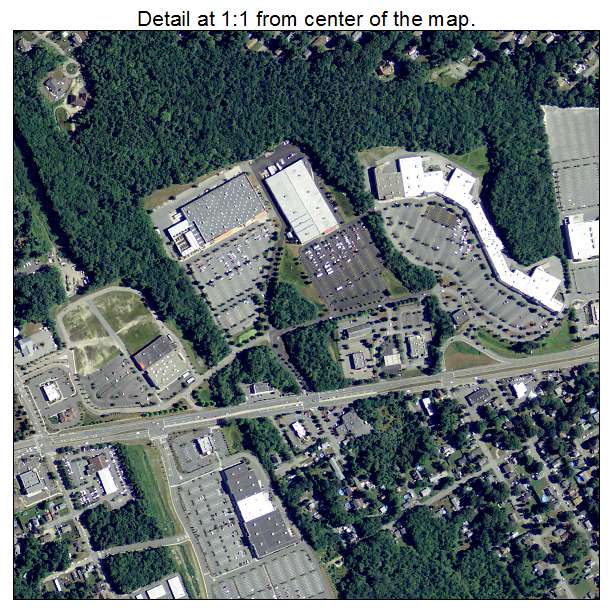 Smith Mills, Massachusetts aerial imagery detail