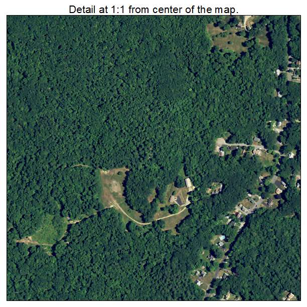 South Ashburnham, Massachusetts aerial imagery detail