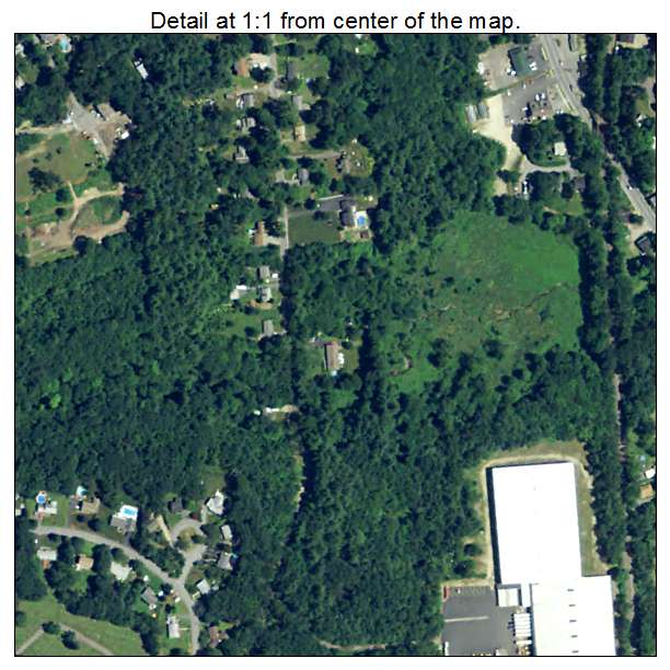 South Lancaster, Massachusetts aerial imagery detail