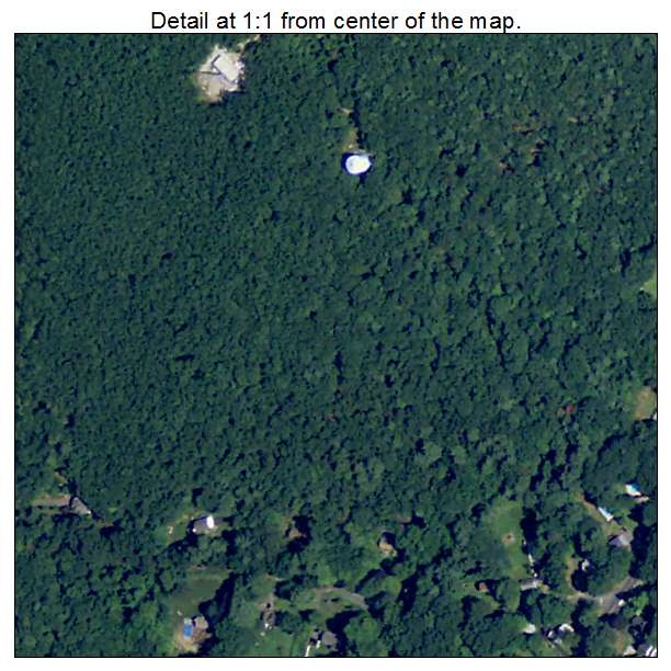 Upton West Upton, Massachusetts aerial imagery detail