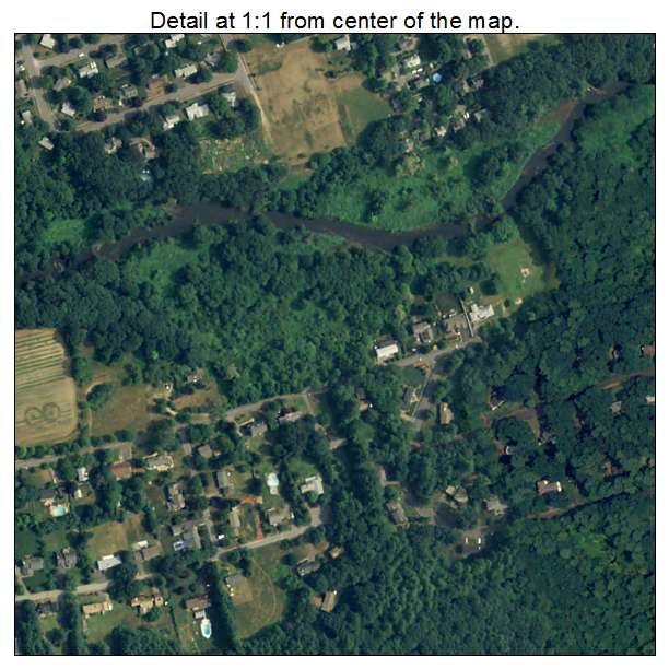 West Concord, Massachusetts aerial imagery detail