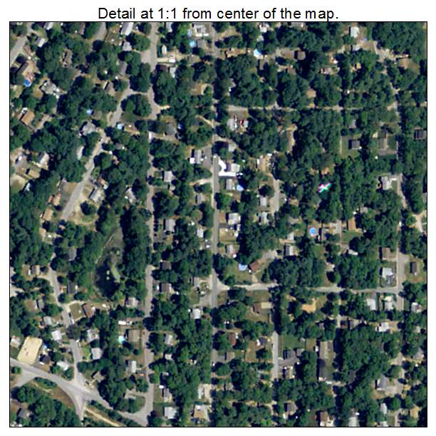White Island Shores, Massachusetts aerial imagery detail