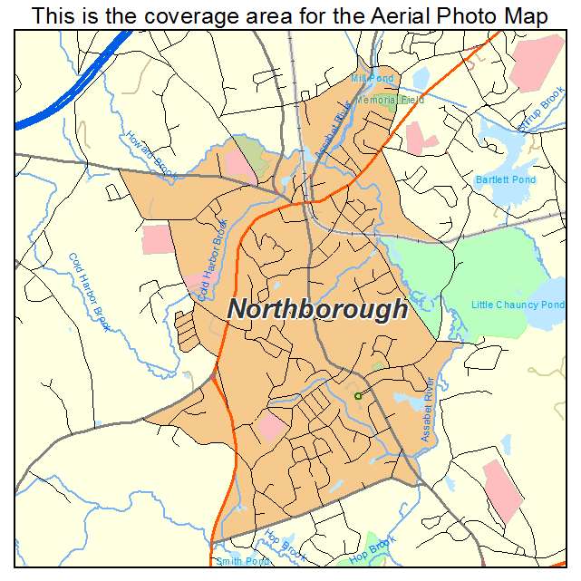 Northborough, MA location map 
