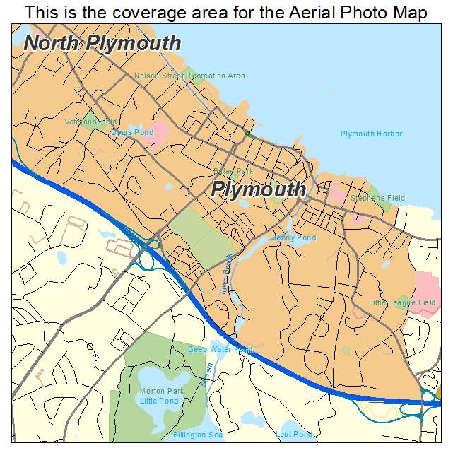 Plymouth, MA location map 