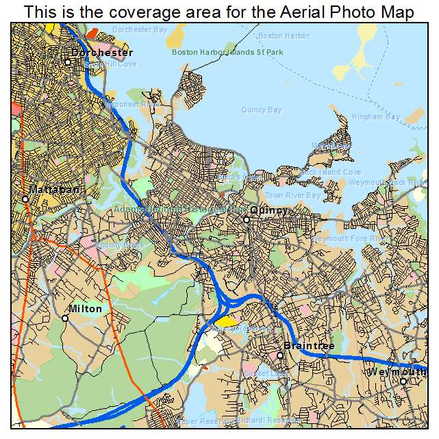 Quincy, MA location map 