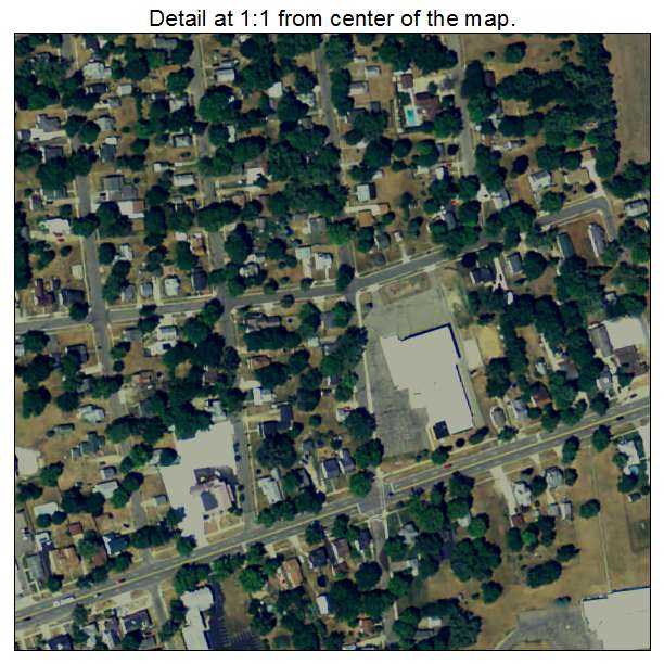 Bronson, Michigan aerial imagery detail