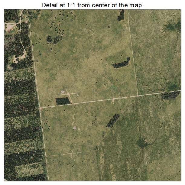 Canada Creek Ranch, Michigan aerial imagery detail