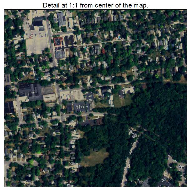 Chelsea, Michigan aerial imagery detail