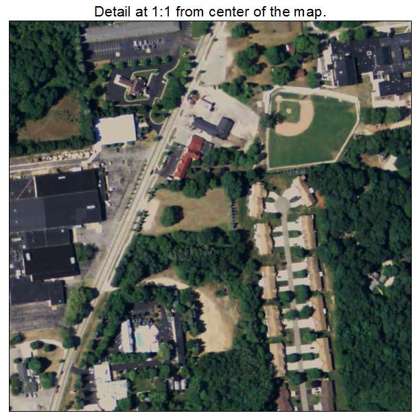 Douglas, Michigan aerial imagery detail