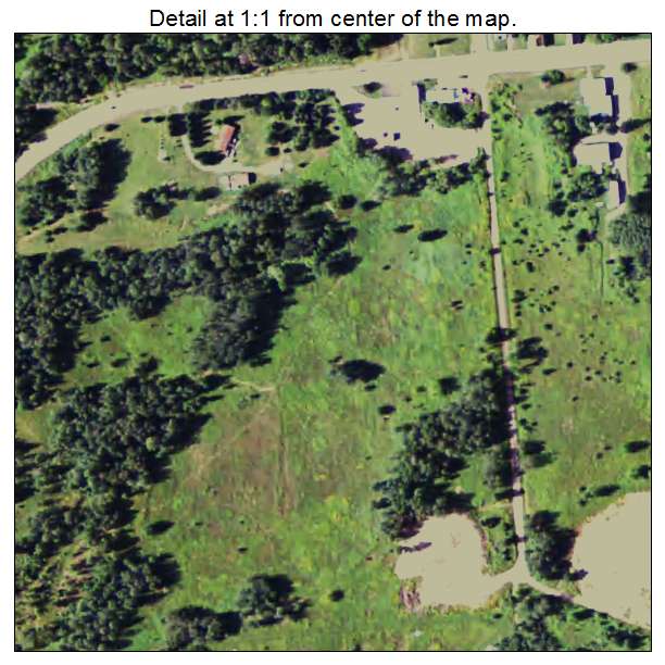 Gaastra, Michigan aerial imagery detail