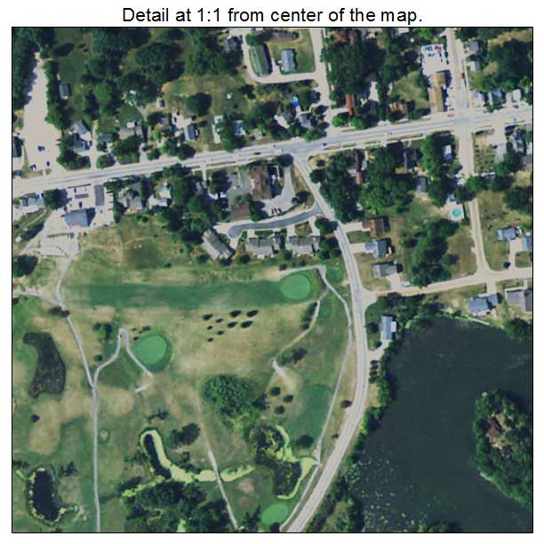 Goodrich, Michigan aerial imagery detail