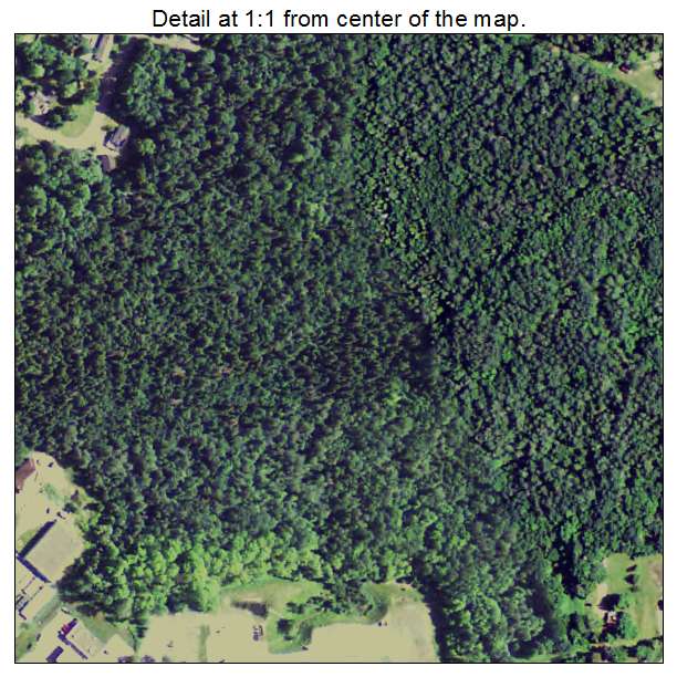 Harvey, Michigan aerial imagery detail