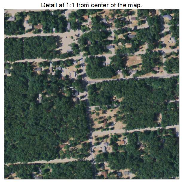 Lakewood Club, Michigan aerial imagery detail