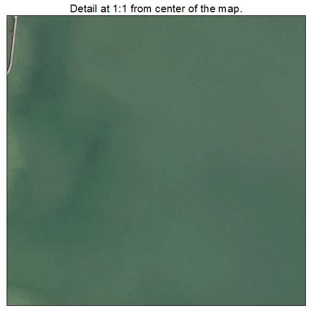 Luna Pier, Michigan aerial imagery detail
