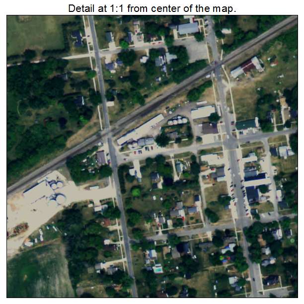 Morrice, Michigan aerial imagery detail