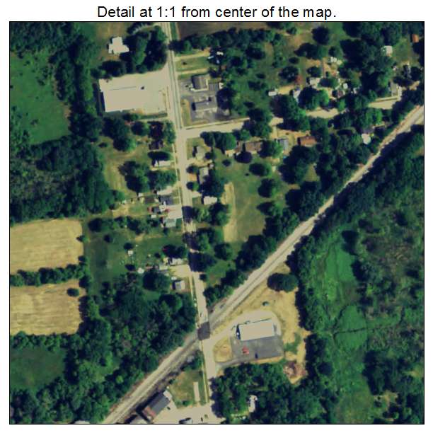 Parma, Michigan aerial imagery detail