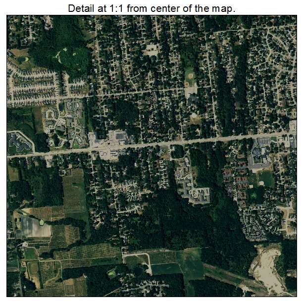 Walker, Michigan aerial imagery detail