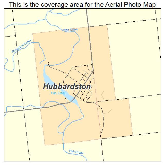 Hubbardston, MI location map 
