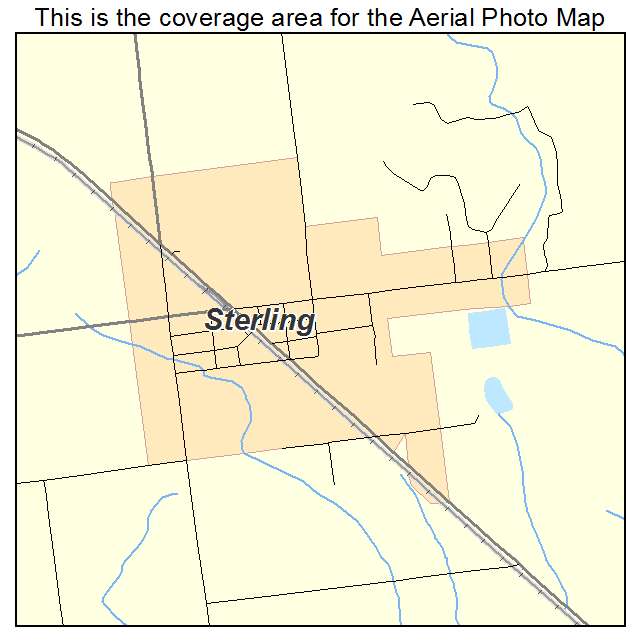 Sterling, MI location map 