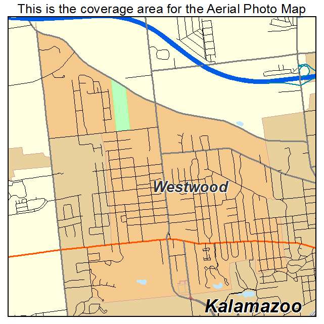 Westwood, MI location map 