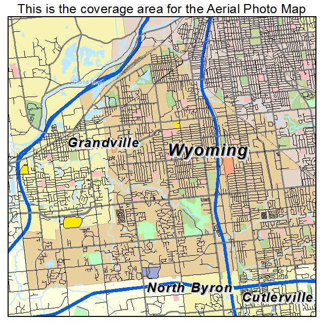 Wyoming, MI location map 